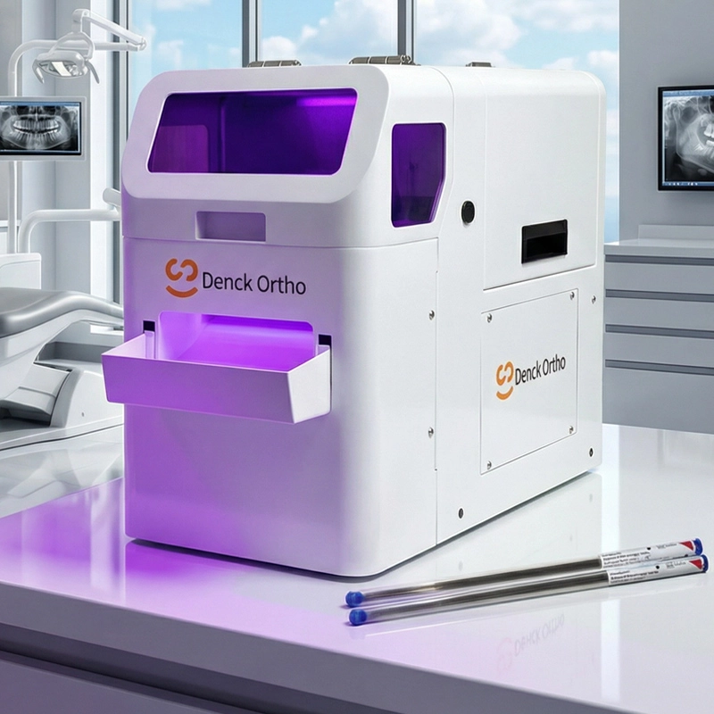 Denck Ortho Wire Bender S device in a dental laboratory